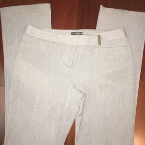 EXPRESS Light Gray Columnist Dress Pants Size 6R